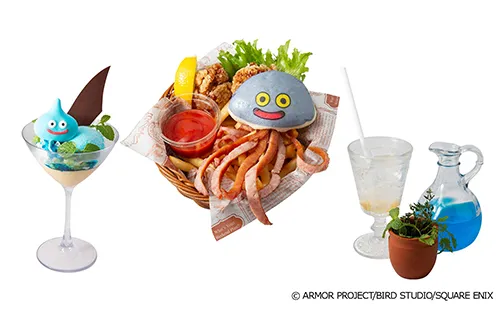 スクエニカフェショップ プレオープンメニュー