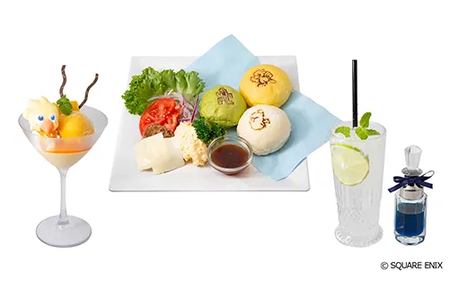 スクエニカフェショップ プレオープンメニュー