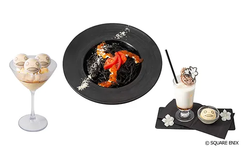 スクエニカフェショップ プレオープンメニュー