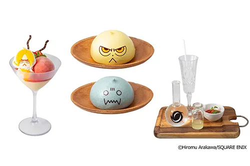スクエニカフェショップ プレオープンメニュー