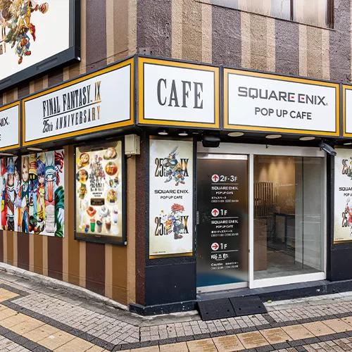 SQUARE ENIX POP UP CAFE 外観