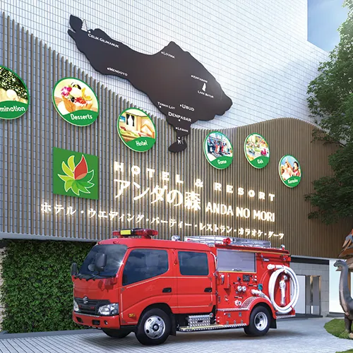 SQUARE ENIX POP UP CAFE OSAKA 外観